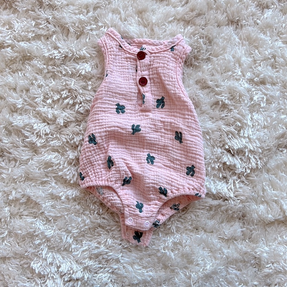 Cactus bubble/onesie